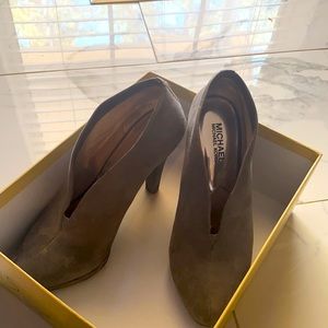 Michael Kors gray booties